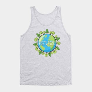 Save The World Tank Top